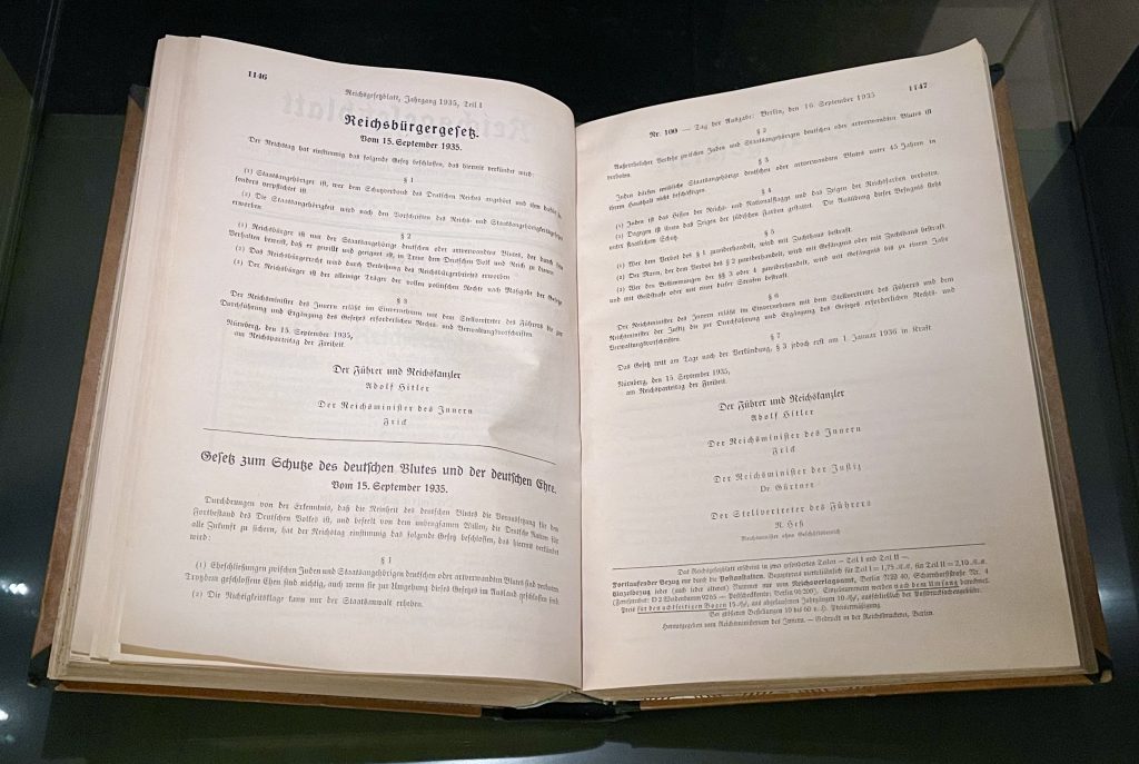 Nürnberger Gesetze: Reichsbürgergesetz, Gesetz zum Schutz des deutschen Blutes und der deutschen Ehre